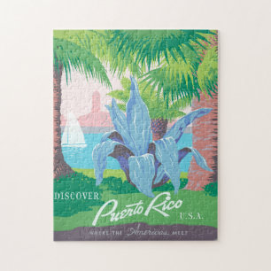 Puzzle Puerto Rico Vintage Art Guay Fotos Históricas