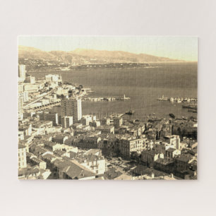 Puzzle Puerto Vintage Mónaco Principado Montecarlo