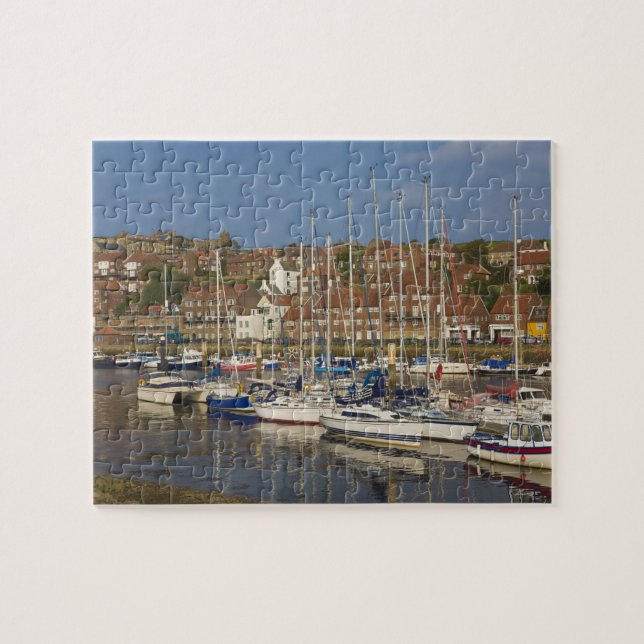 Puzzle Puerto, Whitby, North Yorkshire, Inglaterra (Horizontal)