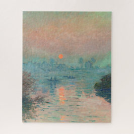 Puzzle Puesta de sol de Monet en el Sena Impresionismo de