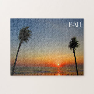 Puzzle puesta de sol en bali