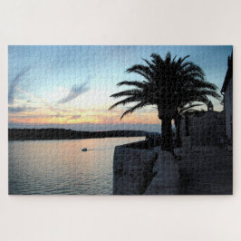 Puzzle Puesta de sol en el mar