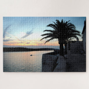 Puzzle Puesta de sol en el mar