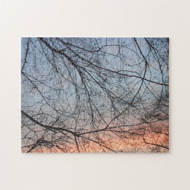 Puzzle Puesta de sol en Illinois (Horizontal)