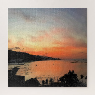 Puzzle Puesta de sol en Jamaica