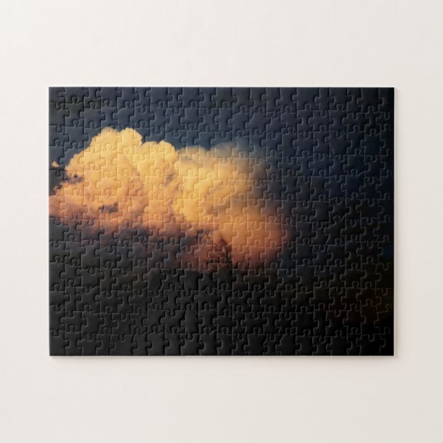 Puzzle Puesta de sol en las nubes (Horizontal)