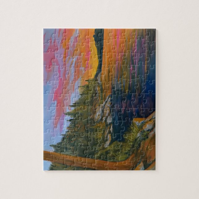 Puzzle Puesta de sol en Tubbs Hill (Vertical)