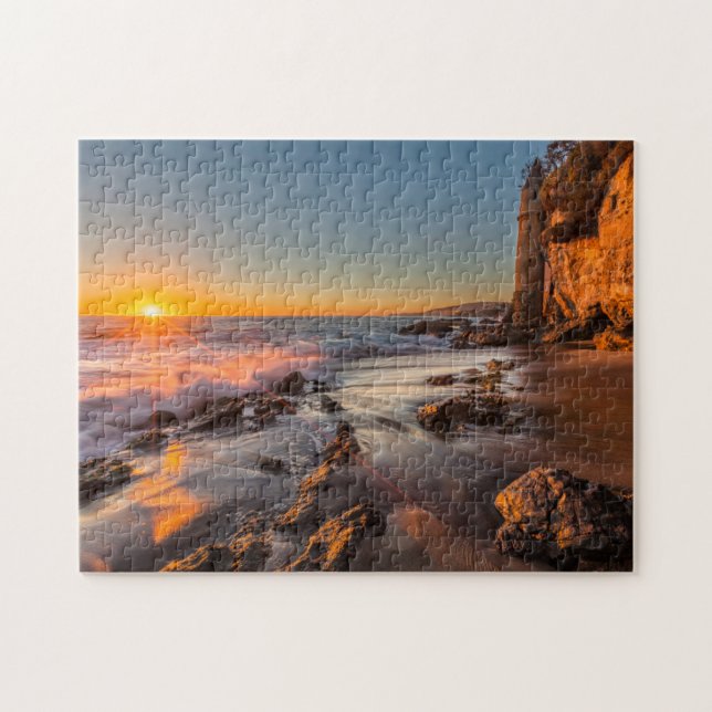 Puzzle Puesta de sol en Victoria Beach (Horizontal)