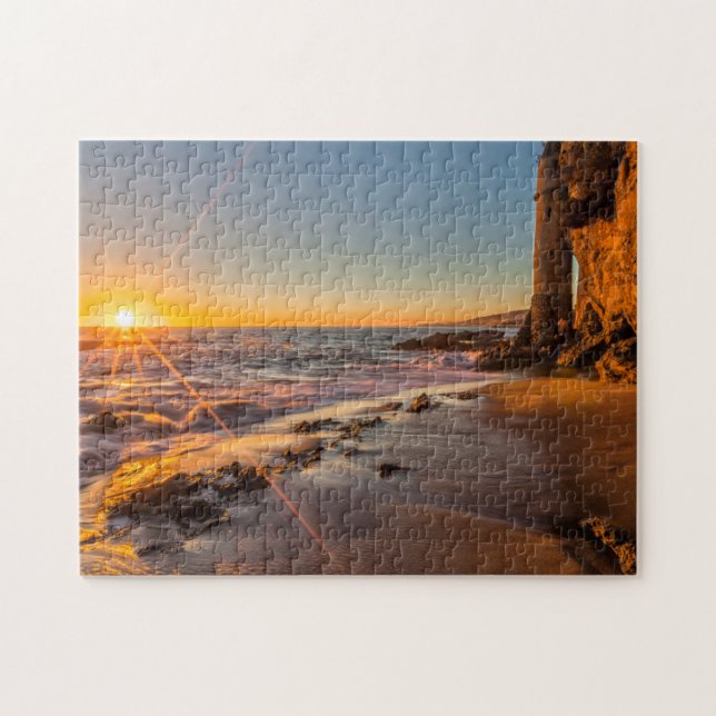 Puzzle Puesta de sol en Victoria Beach 2 (Horizontal)