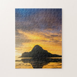 Puzzle Puesta de sol sobre el archipiélago de Bacuit