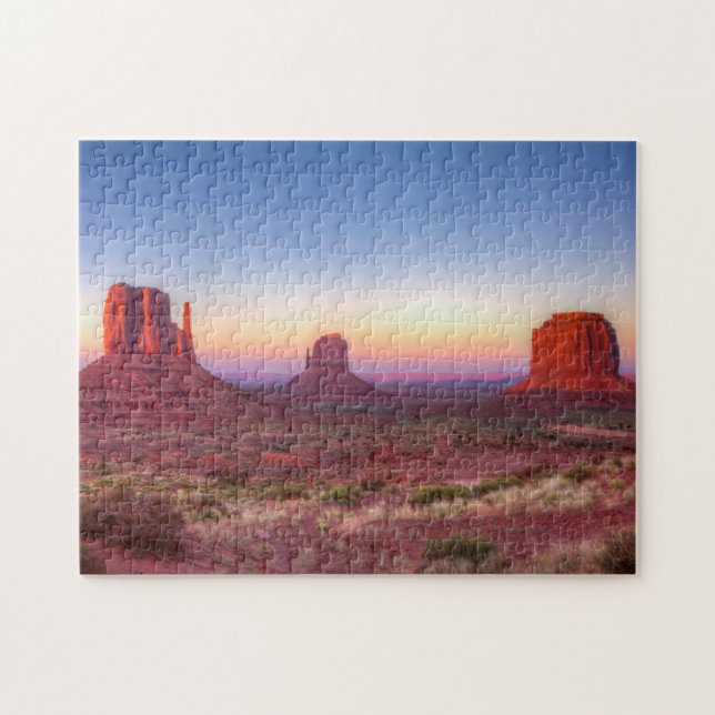 Puzzle Puesta de sol sobre Monument Valley Arizona (Horizontal)