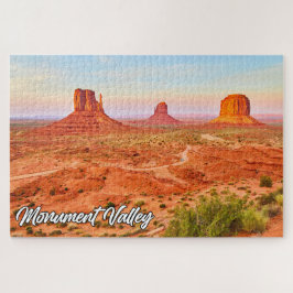 Puzzle Puesta de sol sobre Monument Valley, Arizona, EE.