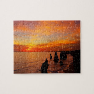 Puzzle Puesta de sol, Twelve Apostles, Port Campbell Naci