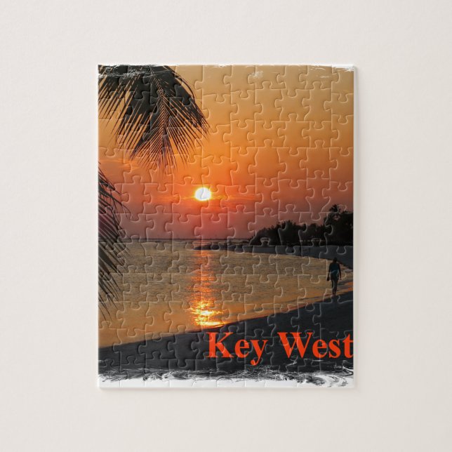 Puzzle Puesta del sol de Key West (Vertical)
