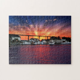 Puzzle Puesta del sol de la isla de Solomons