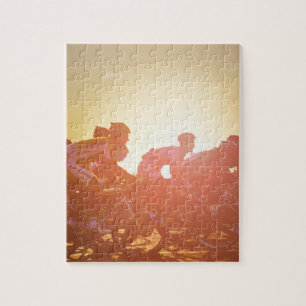 Puzzle Puesta del sol del Tour de France