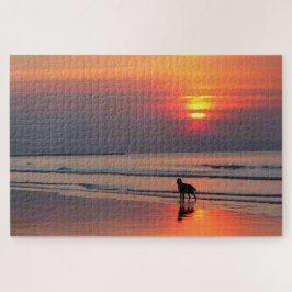 Puzzle Puesta del sol en el mar de Irlanda - 20x30 - 1014