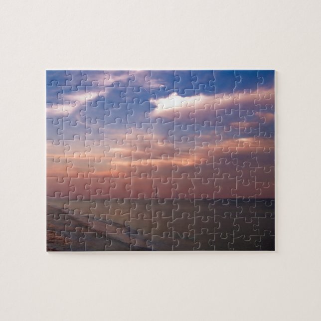Puzzle Puesta del sol en la isla de Sanibel (Horizontal)