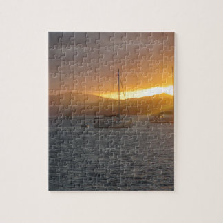 Puzzle Puesta del sol en la isla normanda BVI
