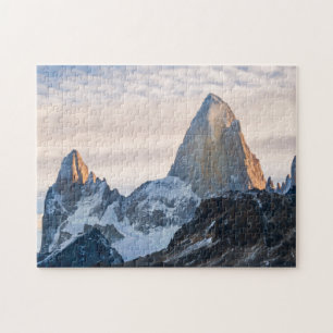 Puzzle Puesta del sol y nubes sobre Mt Fitzroy
