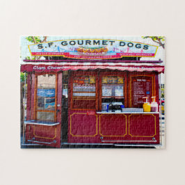 Puzzle Puesto de Hot Dog California.