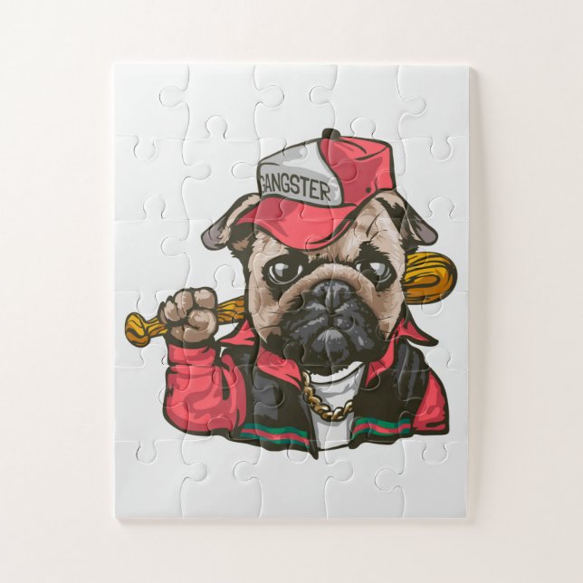 Puzzle Pug (Vertical)