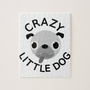 Puzzle Pug Crazy Little Dog