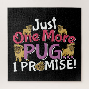 Puzzle Pug Dog Lover - Una cosa más que prometo