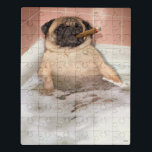 Puzzle Pug Tomando Baño De Burbujas<br><div class="desc">¿Tuvo un día duro? ¡Relájate y hazlo! | Avanti,  la marca de humor global ha estado entreteniendo al mundo con sus tarjetas de felicitación Feel Good Funny durante más de 40 años. Nuestros personajes viven la vida al máximo y celebran el humor en la vida cotidiana.</div>