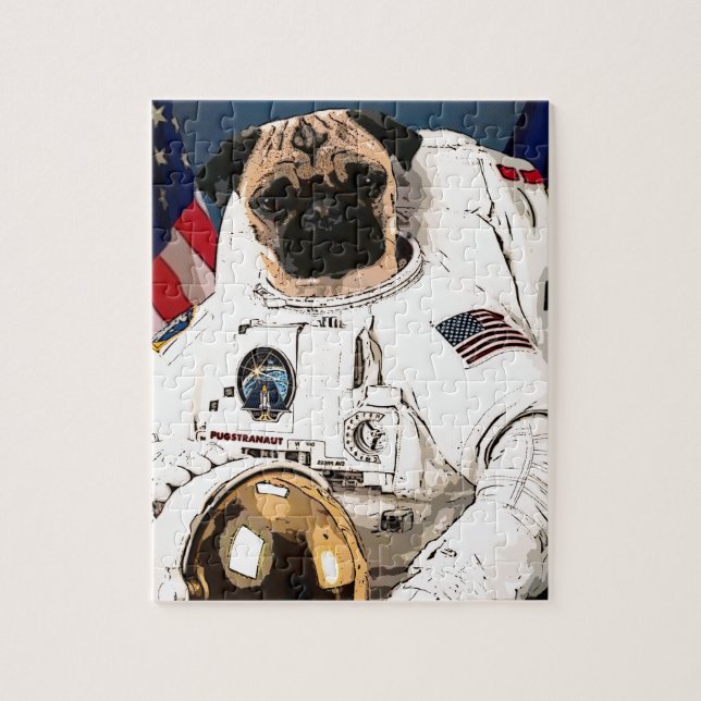 PUZZLE PUGSTRONAUT (Vertical)
