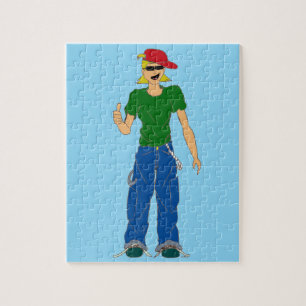 Puzzle pulgar hacia arriba