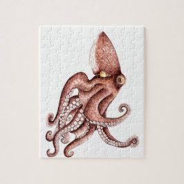 Puzzle Pulpo - Octopus vulgaris