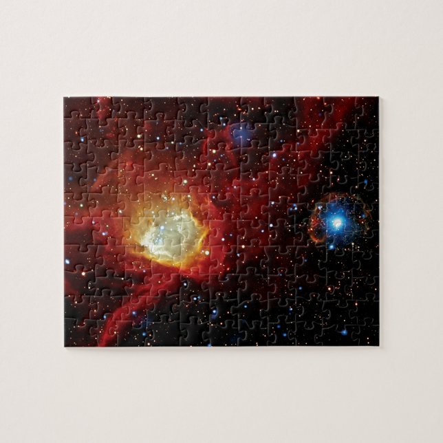 Puzzle Pulsar SXP 1062 Resto de Supernova Foto Espacial d (Horizontal)