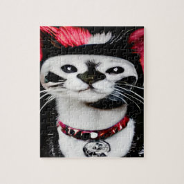Puzzle punk gatito