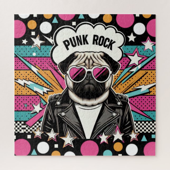 PUZZLE PUNK-PUG 10 (Vertical)
