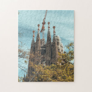 Puzzle Punto de referencia de la Sagrada Familia Barcelon