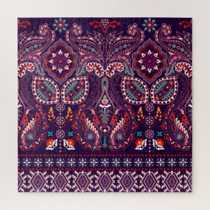 Puzzle Puntos de las ruedas de arco: patrón multicolor