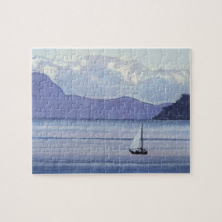 Puzzle Purple Seascape