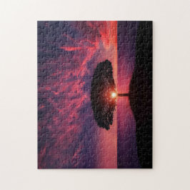 Puzzle Purple Sunset