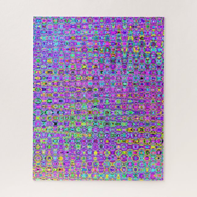 Puzzle Púrpura Peacock (Vertical)