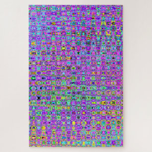 Puzzle Púrpura Peacock