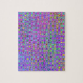 Puzzle Púrpura Peacock