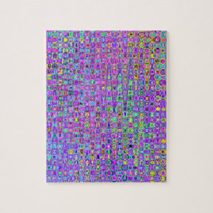 Puzzle Púrpura Peacock