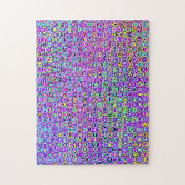 Puzzle Púrpura Peacock (Vertical)