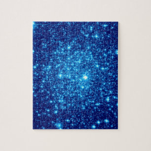 Puzzle Purpurina Astral Azul