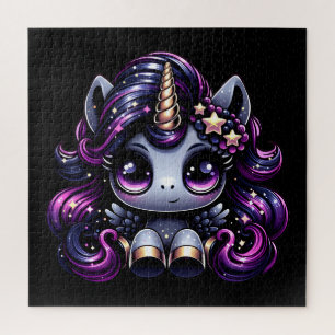 Puzzle Purpurina de unicornio negro de Twilight pony