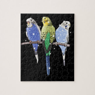 Puzzle Purpurina del Budgerigar de Budgie