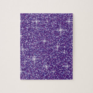 Puzzle Purpurina morado iridiscente