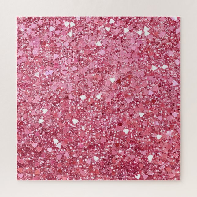 Puzzle Purpurina rosa Pastel (Vertical)