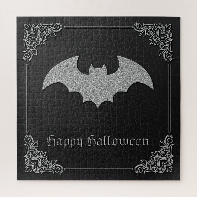Puzzle Purpurinoso Bat Halloween (Vertical)